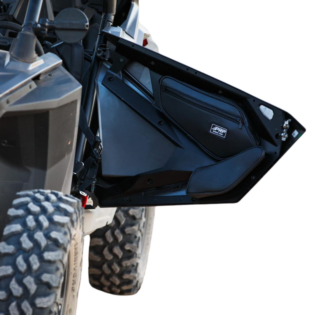 PRP Polaris RZR PRO XP/PRO R/Turbo R Front Door Bags with Knee Pad (Pair)