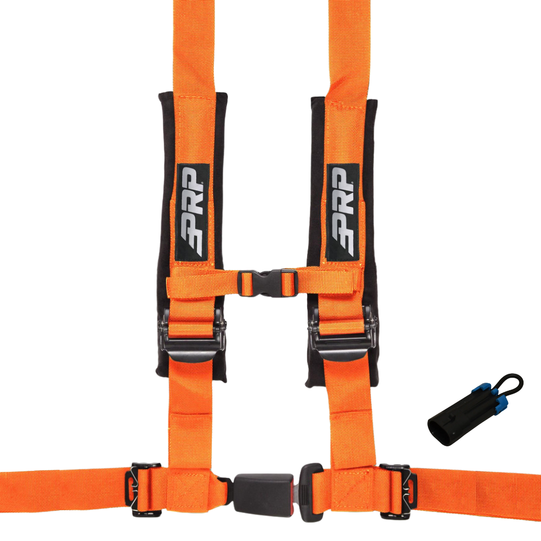 ORANGE PRP 4-point 2" Auto Latch Harness