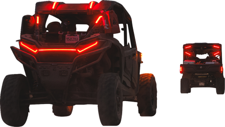 RAVEK Running/Brake Light - Red - Defender 65-101