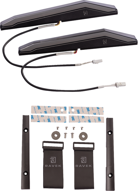 RAVEK Running/Brake Light - Red - Mule 67-102