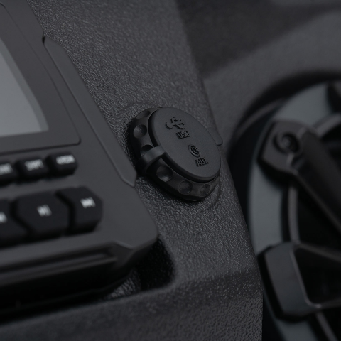 MBQD-STG4A-1 320-Watt STAGE 4 Can-Am Defender 2017-2025 Tuned Four Speaker Visor Audio System