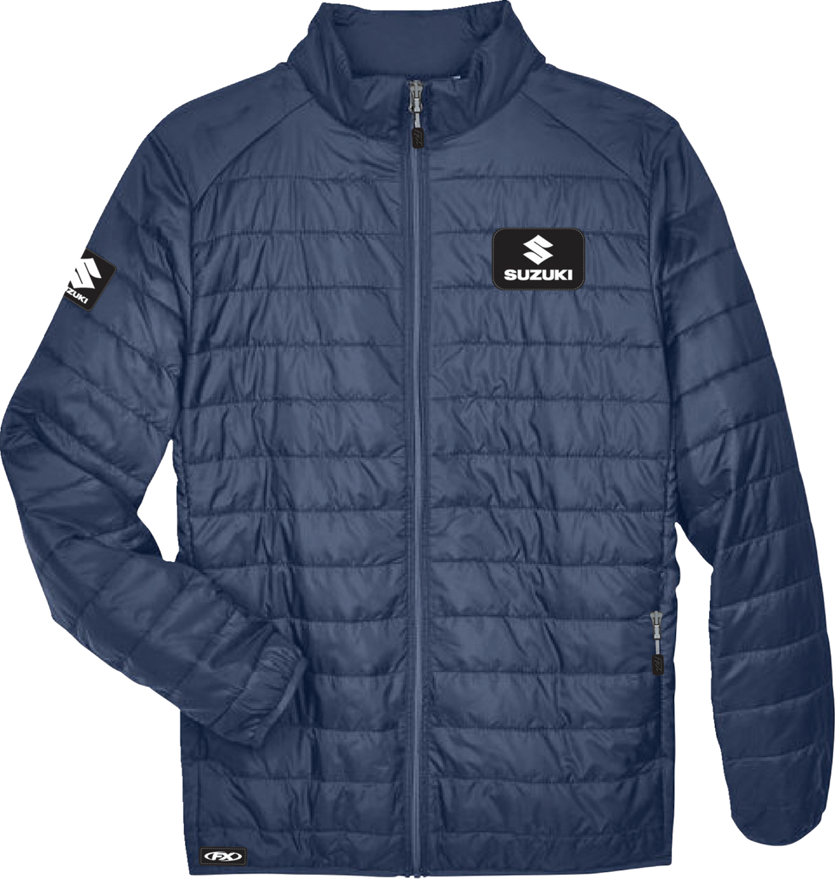 FACTORY EFFEX Suzuki Puffer Jacket - Navy - Large 28-85414