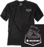FACTORY EFFEX Suzuki Track T-Shirt - Black - Large 28-87404