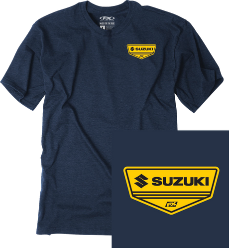 FACTORY EFFEX Suzuki Apex RM T-Shirt - Navy - Large 28-87424