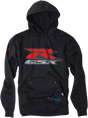FACTORY EFFEX Suzuki GSX-R Pullover Hoodie - Black - Large 15-88412