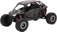 NEW RAY TOYS Polaris RZR Pro R4 Rock Crawler - 1:18 Scale - Stealth Black 58466B