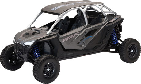 NEW RAY TOYS Polaris RZR Pro R4 - 1:18 Scale - Matte Heavy Metal 58453A