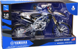 NEW RAY TOYS Yamaha YZ450F Dirt Bike - 1:6 Scale - Cooper Web #2 49753
