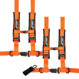 ORANGE PRP 4-point 2" Auto Latch Harness