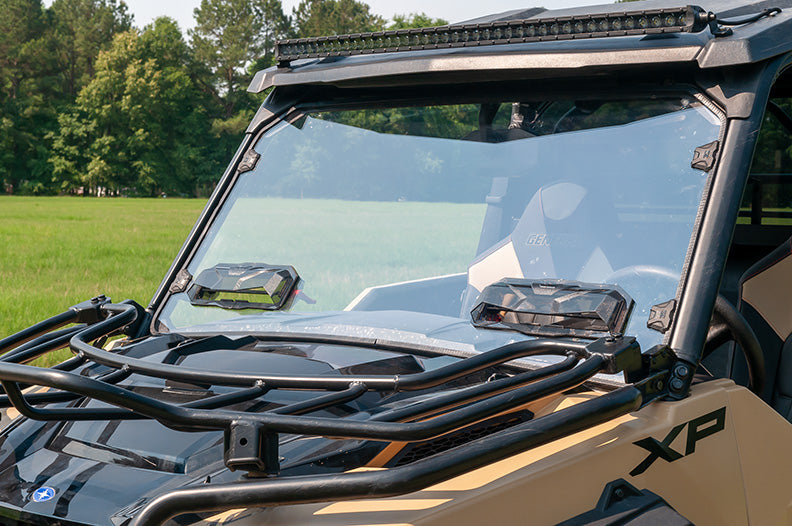 Toolless Versa-Vent Windshield (Scratch Resistant Polycarbonate) — Polaris General