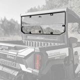 Hard Rear Folding Windshield (UV Resistant Polycarbonate) — Kawasaki Ridge