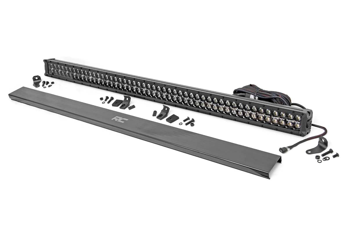 50 Inch Black Series LED Light Bar | Dual Row | Amber DRL