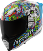 ICON Ultraflite Helmet - Doodle 3 - MIPS® - Blue - XS 0101-17972