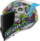 ICON Ultraflite Helmet - Doodle 3 - MIPS® - Blue - XS 0101-17972
