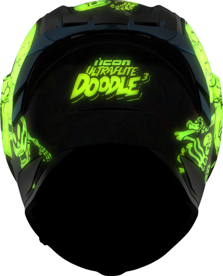 ICON Ultraflite Helmet - Doodle 3 - MIPS® - Blue - XS 0101-17972