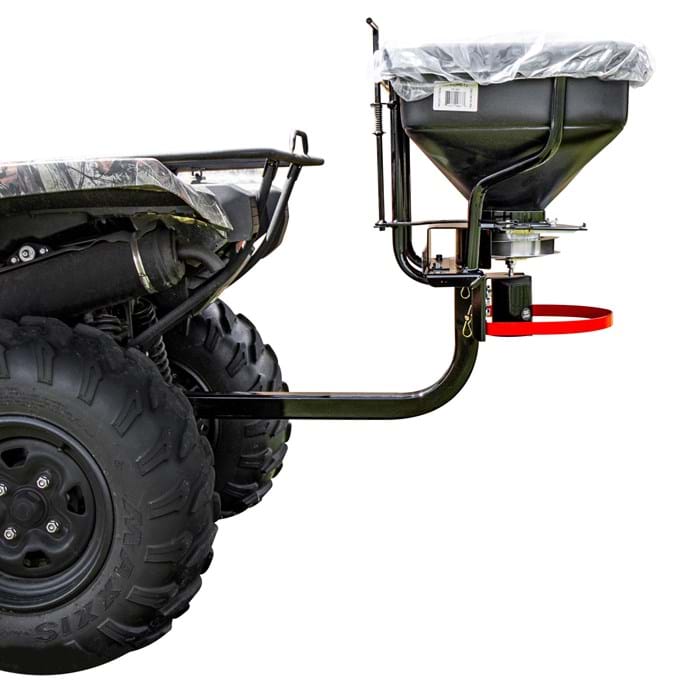 FIMCO 2.2 Cu. Ft. Dry Material Spreader with 2" Receiver Mount & Rain Cover