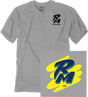 FACTORY EFFEX Suzuki Retro RM T-Shirt - Heather Gray - Large 28-87414