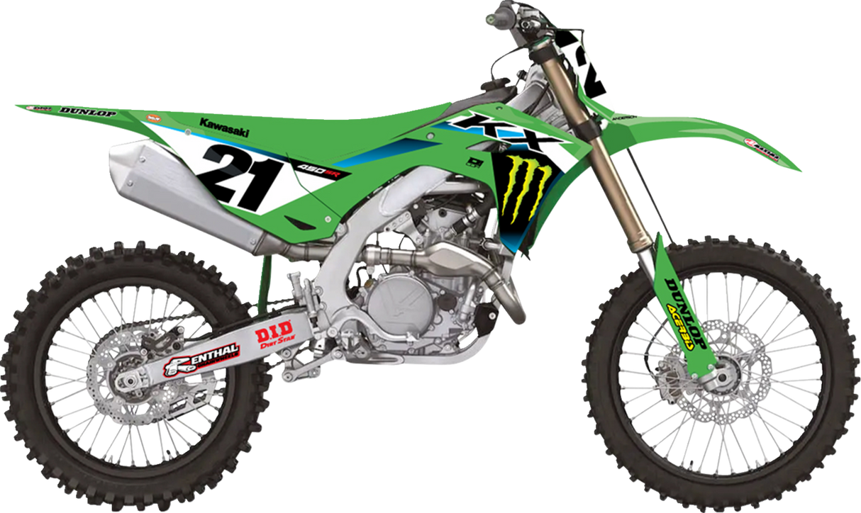 D'COR VISUALS Graphic Kit - '25 Monster Energy - KX 250 '26 20-20-675