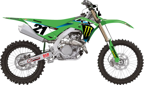 D'COR VISUALS Graphic Kit - '25 Monster Energy - KX 250 '26 20-20-675