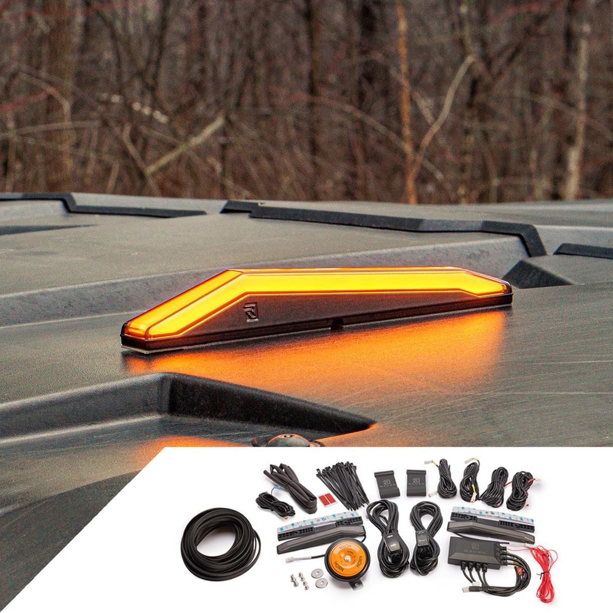 RAVEK Turn Signal Kit - White Running Light - Can-Am 65-306