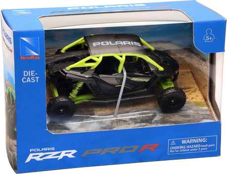 NEW RAY TOYS Polaris RZR Pro R4 - 1:18 Scale - Black 07393