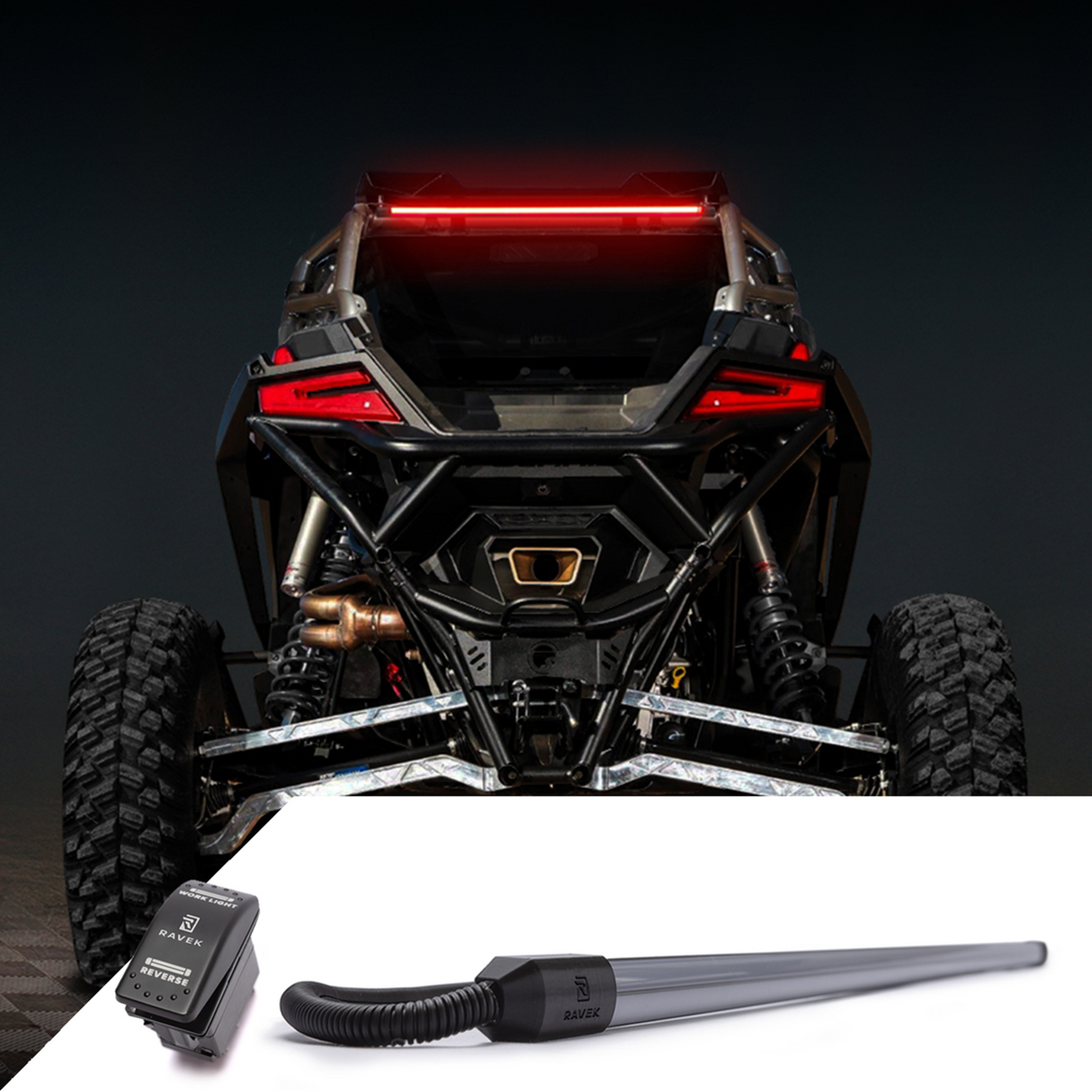 RAVEK Multi-Function Taillight - RZR Pro without Ride Command 64-5002