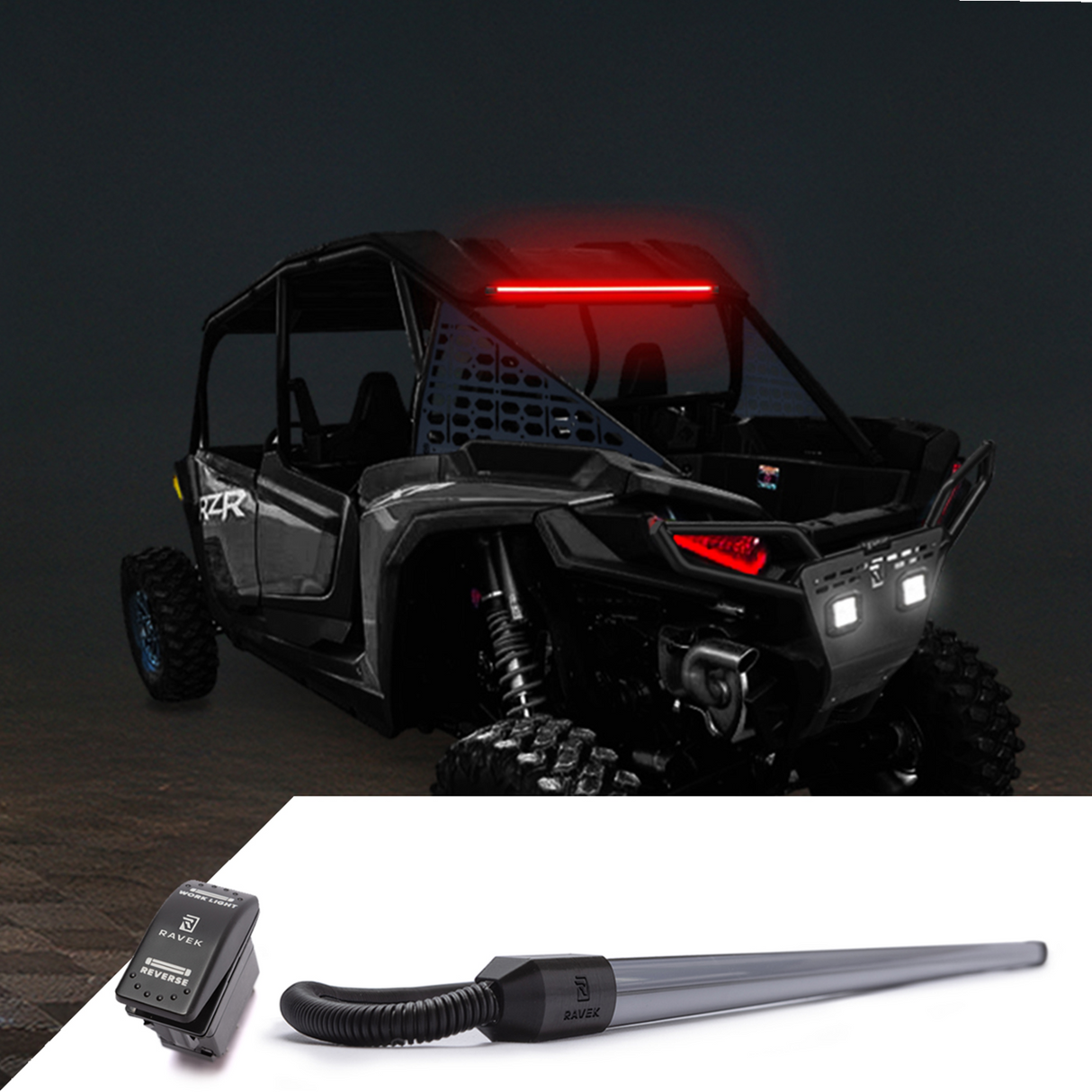 RAVEK Multi-Function Taillight - RZR XP 1000 without Ride Command 64-3006