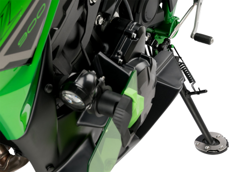 PUIG HI-TECH PARTS Kickstand Pad Extension - Kawasaki - Ninja/Versys/Z 20198N