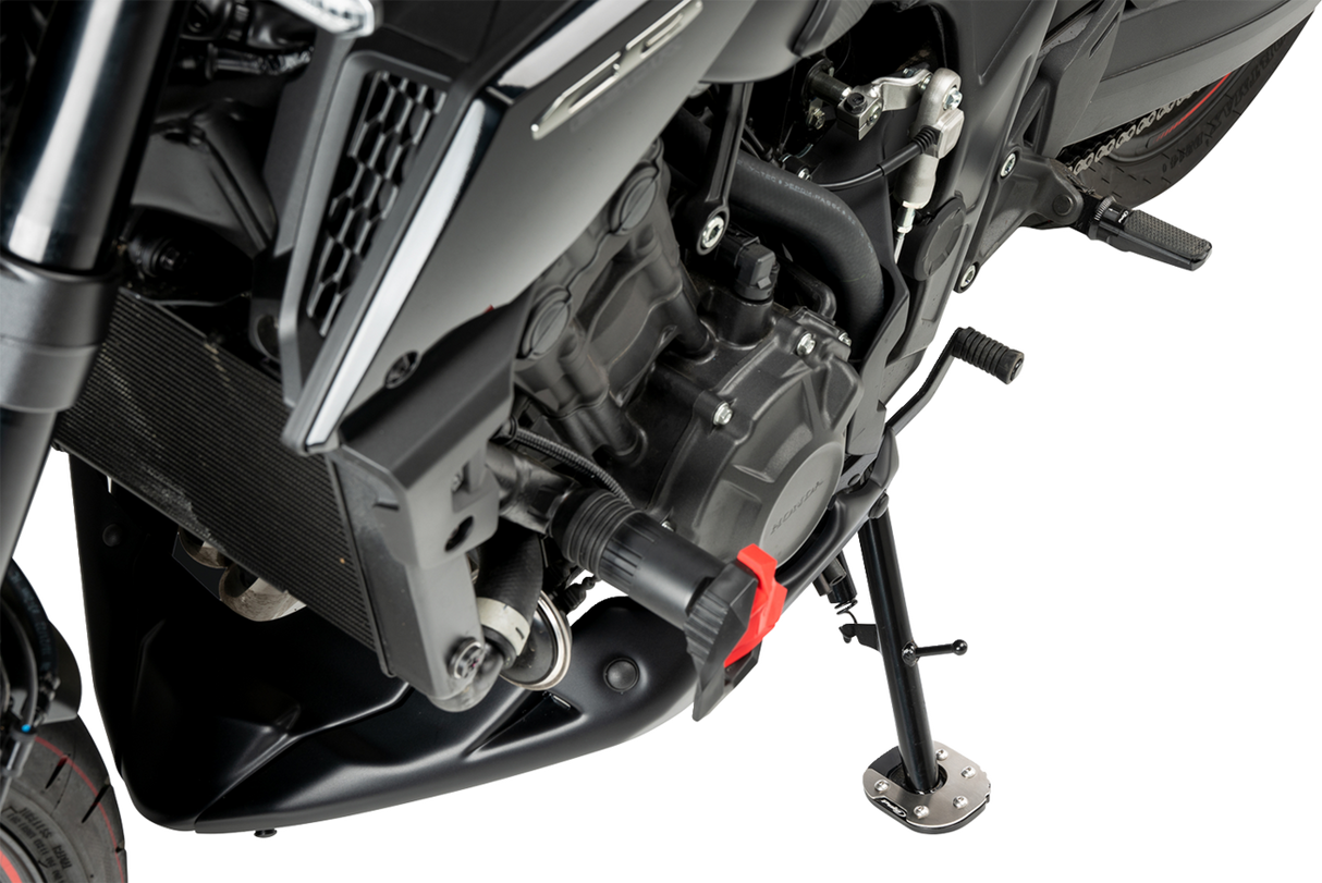 PUIG HI-TECH PARTS Kickstand Pad Extension - Honda - CB/NX 20172N