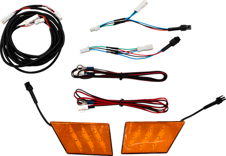 RAVEK Light Reflector - Amber - Defender 65-1014