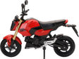 NEW RAY TOYS Honda Grom - 1:12 Scale - Red 58503A