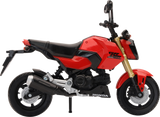 NEW RAY TOYS Honda Grom - 1:12 Scale - Red 58503A