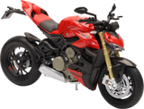NEW RAY TOYS Ducati Streetfighter V4 - 1:12 Scale - Black/Red 58273
