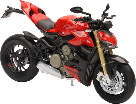 NEW RAY TOYS Ducati Streetfighter V4 - 1:12 Scale - Black/Red 58273