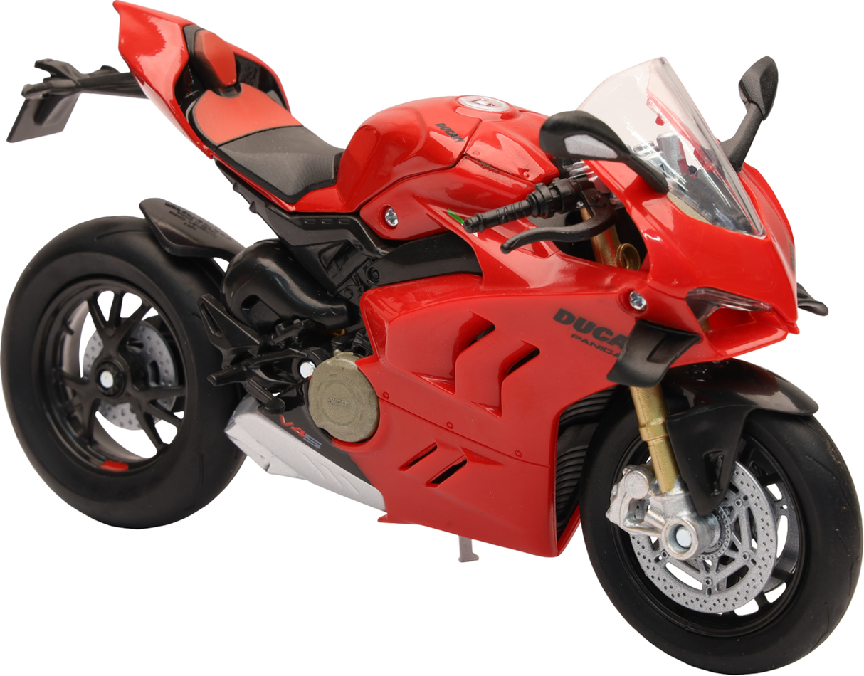 NEW RAY TOYS Ducati Panigale V4 S - 1:12 Scale - Red 58253