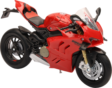 NEW RAY TOYS Ducati Panigale V4 S - 1:12 Scale - Red 58253