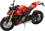 NEW RAY TOYS Ducati Streetfighter V4 - 1:12 Scale - Black/Red 58273