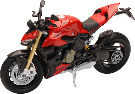 NEW RAY TOYS Ducati Streetfighter V4 - 1:12 Scale - Black/Red 58273