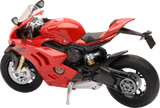 NEW RAY TOYS Ducati Panigale V4 S - 1:12 Scale - Red 58253