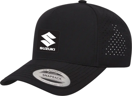 FACTORY EFFEX Suzuki Performance Snapback Hat - Black 29-86402