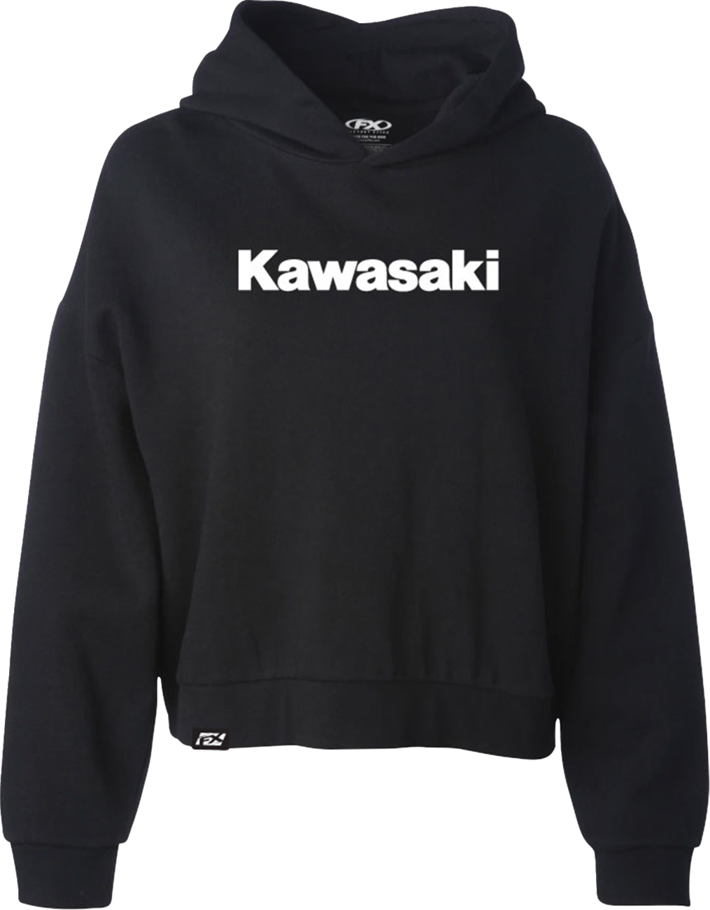 FACTORY EFFEX Women's Kawasaki Hoodie - Black - Large 29-88104