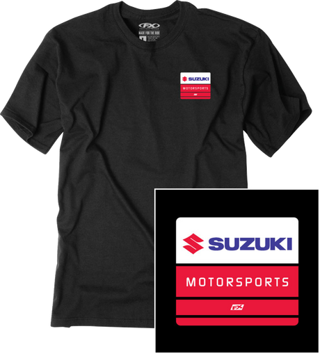 FACTORY EFFEX Suzuki Phase T-Shirt - Black - Large 29-87404