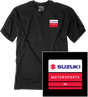 FACTORY EFFEX Suzuki Phase T-Shirt - Black - Large 29-87404