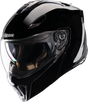 ICON Threshold™ Modular Helmet - Solid - Gloss Black - Large 0100-2814