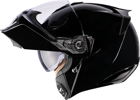 ICON Threshold™ Modular Helmet - Solid - Gloss Black - Large 0100-2814