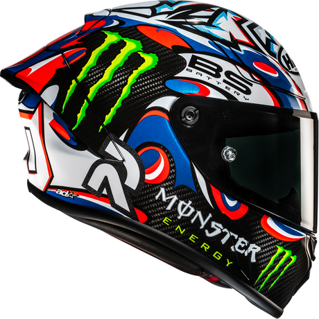HJC RPHA 1N V2 Carbon Helmet - Quartararo Le Mans III - MC21 - Small FB27NUS4221V