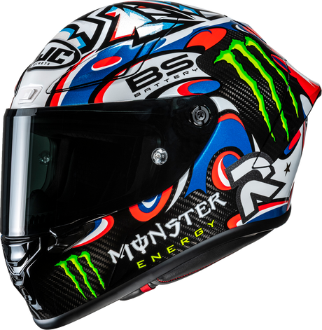 HJC RPHA 1N V2 Carbon Helmet - Quartararo Le Mans III - MC21 - 2XL FB27NUS8221V