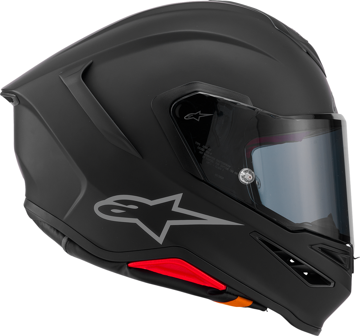 ALPINESTARS Supertech R7 Helmet - 22.06 - Solid - Matte Black - Small 8202126-110-S