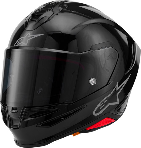ALPINESTARS Supertech R7 Helmet - 22.06 - Solid - Gloss Black - XS 8202126-1180-XS