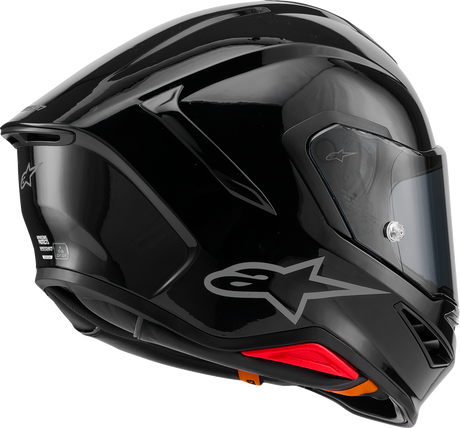 ALPINESTARS Supertech R7 Helmet - 22.06 - Solid - Gloss Black - XS 8202126-1180-XS